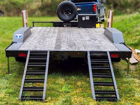 PNW Trailer Rentals car hauler ramps